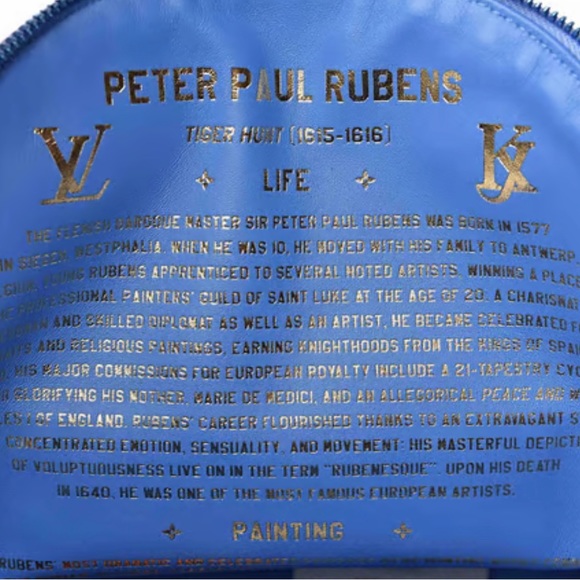 NEW Louis Vuitton x Jeff Koons Masters Rubens Palm Springs Backpack - Picture 8 of 9